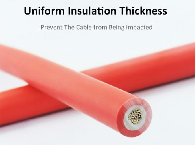 Solar 4mm Solar PV Kabel 6mm2 untuk Solar Photovoltaic Mobil Kabel Tegangan Rendah dan Menengah 2