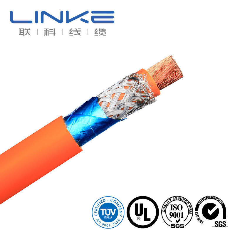Kabel silikon suhu tinggi 35mm2 yang disesuaikan untuk ekstensi termokopel yang akurat dalam aplikasi pengisi daya EV