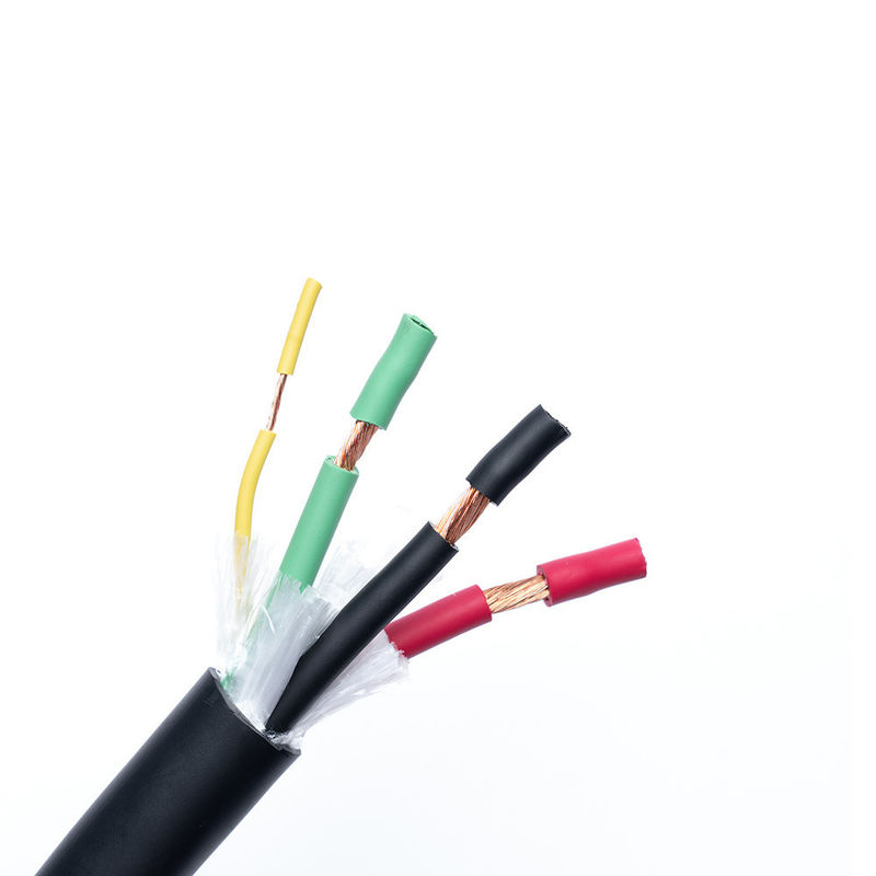 Kustomisasi 16 AWG 1 Pasangan Kabel energi baru padat dengan PVC Foil Shield dan PVC Jacket EV Charger Cable