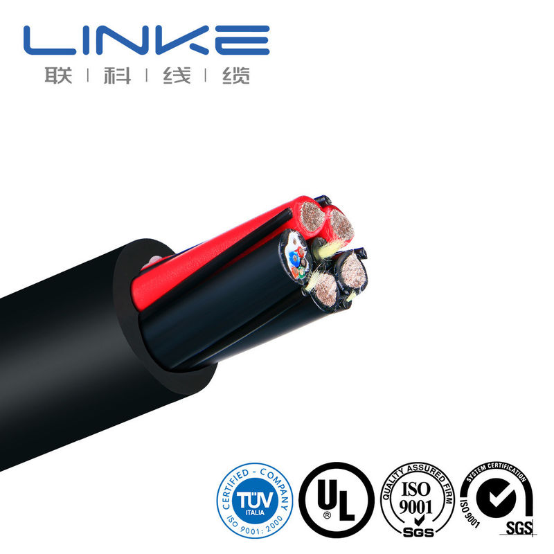 Kabel Pengisian EV Konduktor Tembaga 1000V Disesuaikan dengan TPU Energy Liquid Cooled