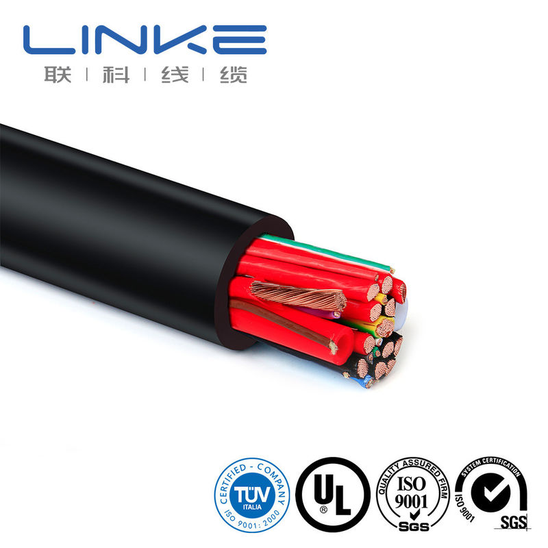 Kabel Pengisian EV Konduktor Tembaga 1000V Disesuaikan dengan TPU Energy Liquid Cooled