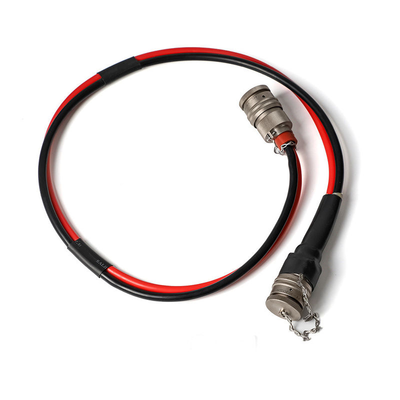 1200A AMP Kabel Pengisian Silikon Jacket EV dengan Tipe Colokan Disesuaikan untuk Perhimpunan Pengisian Kendaraan Listrik