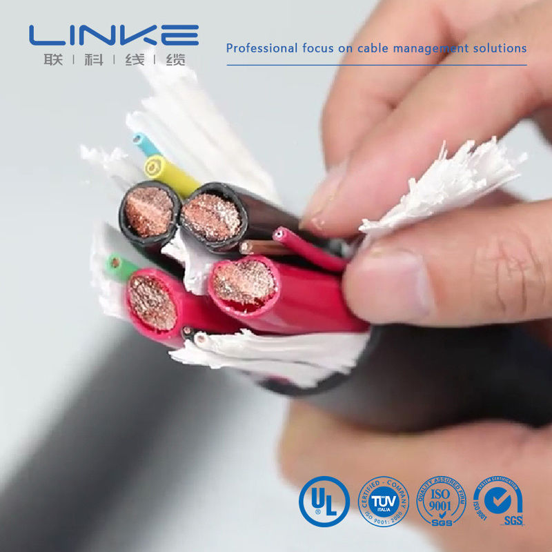 UL62893 Sertifikasi ISO9001 3*14AWG+1*18AWG Kabel Pengisian EV untuk Kendaraan Listrik dengan Pengisian Cepat