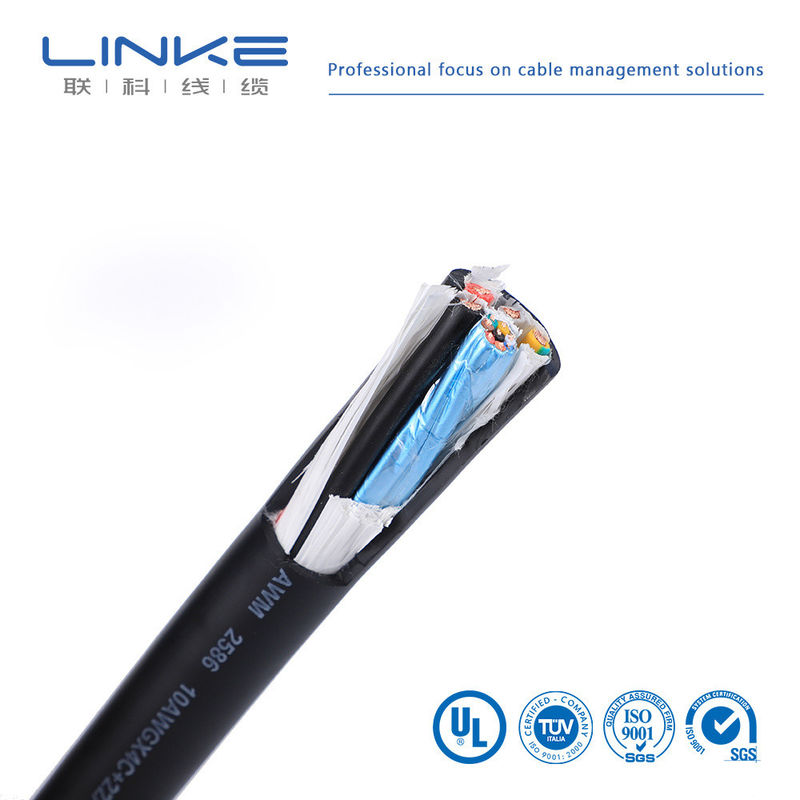 Stranded Conductor PVC Insulated Wire Silicone Shielding Untuk Kabel Energi