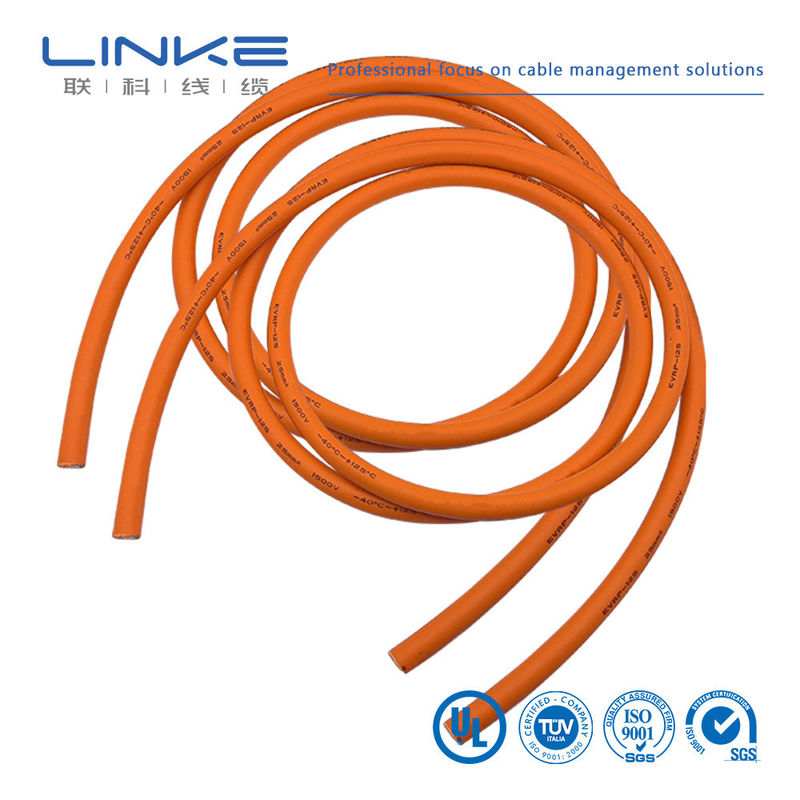 Kabel pengisian kendaraan listrik TPE berlapis UL Standard dengan colokan SAE J1772 Tipe 1