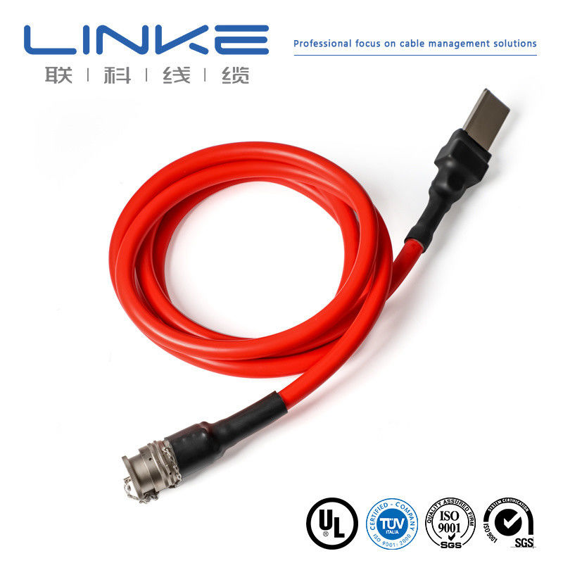 Resistensi suhu tinggi Soft Silicone Cable Harness untuk permintaan khusus Fleksibel Silicone Wire Silicone Kawat Karet Kabel Industri Kabel Silicone Otomotif Silicone Harness