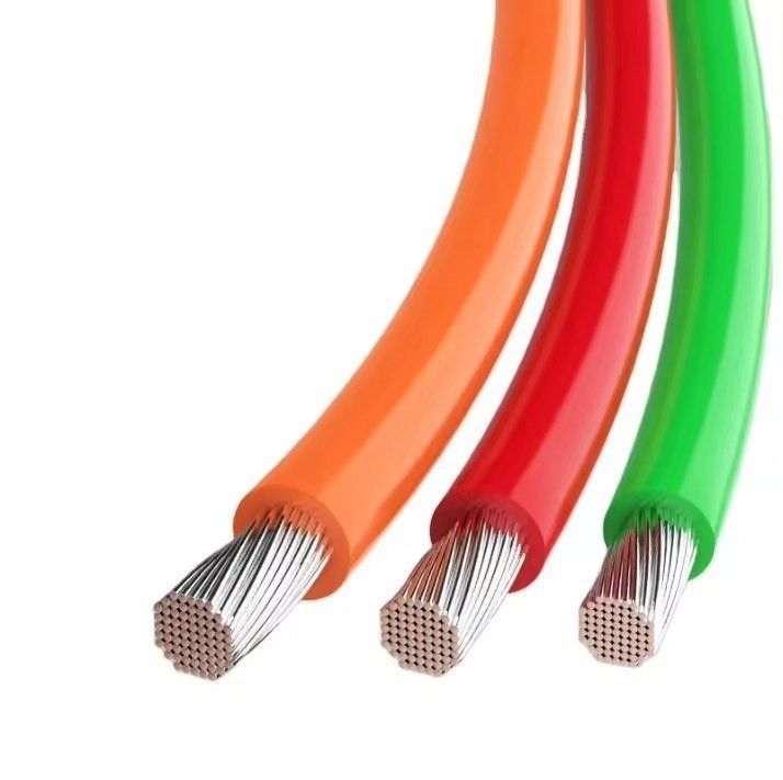 Kabel Karet Silikon Tegangan Tinggi UL3858 Single Core Isolated Flame Retardant