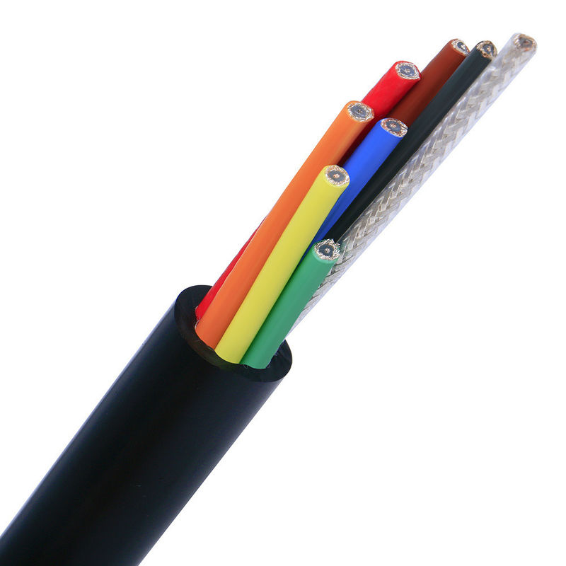 Kabel elevator inti berwarna atau kode yang disesuaikan untuk fasilitas penyimpanan Kabel elevator tahan lama Kabel elevator industri