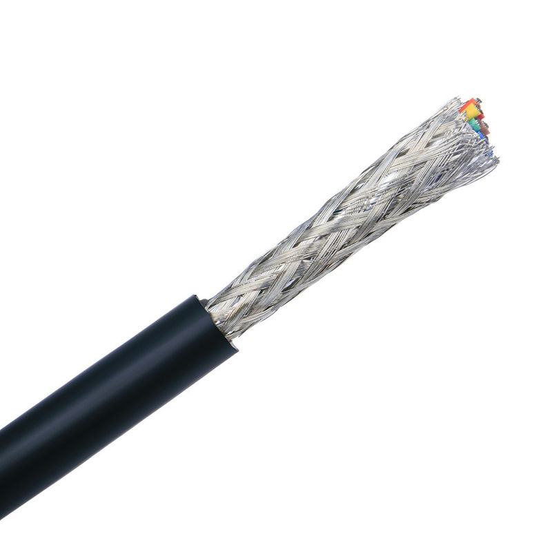 Kabel Data Berpelindung Kustom CAT6 FTP dengan Selubung LSZH Tahan Api untuk Transmisi Data Berkecepatan Tinggi