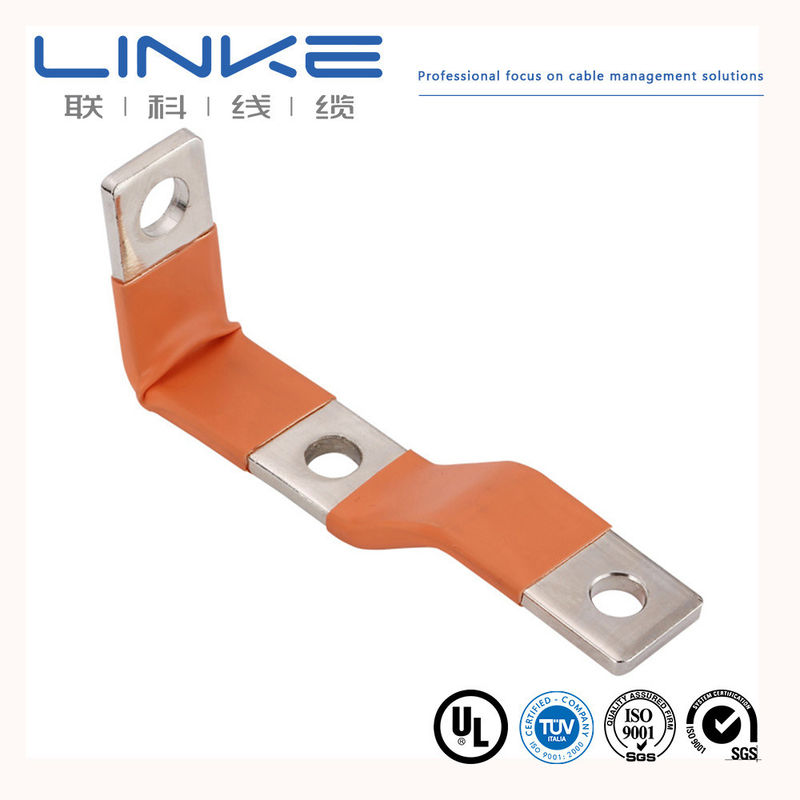 1200A AMP Bus Bar Tembaga Berinsulasi dengan Insulasi yang Dapat Disesuaikan dan Konduktivitas Tinggi untuk Peralatan Listrik Vakum