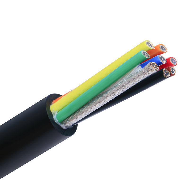 Kabel listrik elevator traveling PVC terisolasi multi-core kabel kawat listrik terlindung kabel elevator
