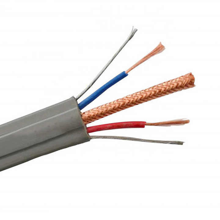 Fleksibel PVC bundar Kabel Elevator Listrik Lift dengan merajut Kabel Crane UV-Resistance Kontinyu Flex Rating Wire