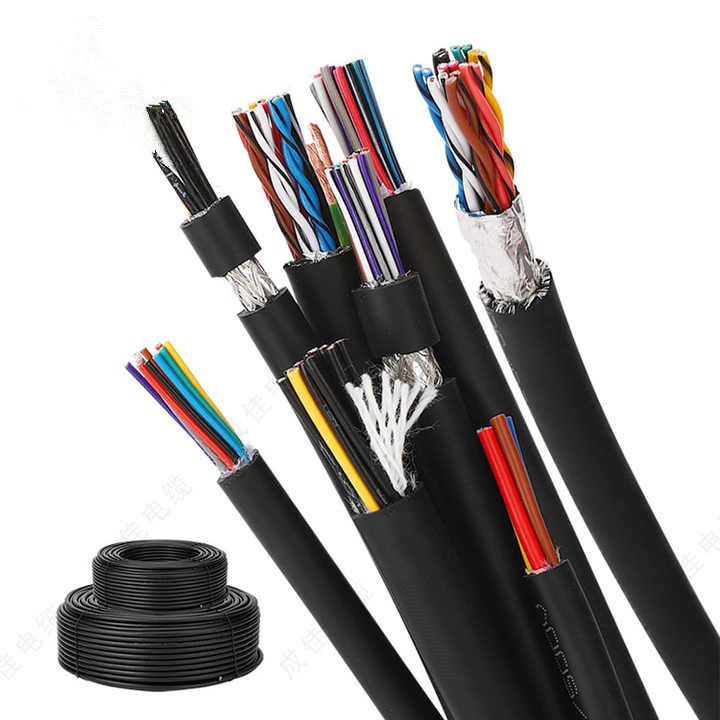 Tvvb Bulat Multicore Fleksibel Bangun Kabel Listrik Kabel Elevator Traveling