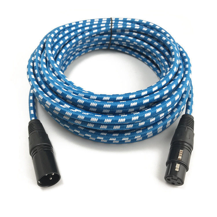 3m TL-L004 XLR Kabel Audio Mic Kabel Konektor 3 Pin Pria Untuk Wanita Mikropon XLR Kabel