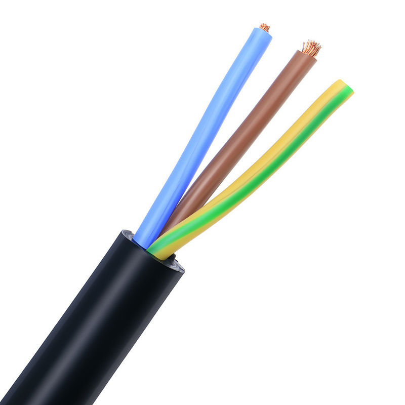 Flame Retardant High Pressure Insulation Bare Copper Bus Cable dan Twisted Pair EIB Cable