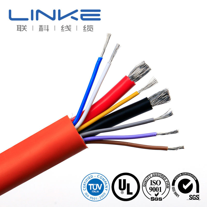 10-30AWG PVC suhu tinggi terisolasi UL1015 kabel peralatan untuk tembaga / tembaga kaleng konduktor