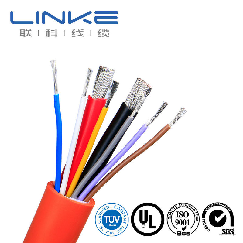 10-30AWG PVC suhu tinggi terisolasi UL1015 kabel peralatan untuk tembaga / tembaga kaleng konduktor