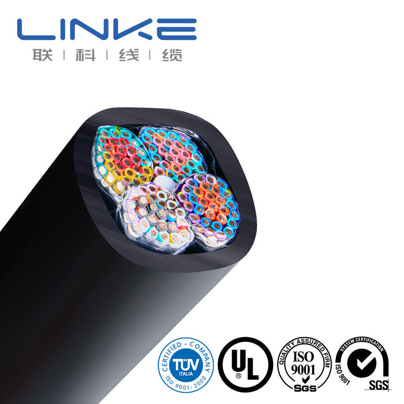 Sesuaikan Warna UL1569 Daftar Tembaga PVC Nylon Lapis baja MC Kabel Kabel silikon lembut Kabel kontrol tahan api tahan api