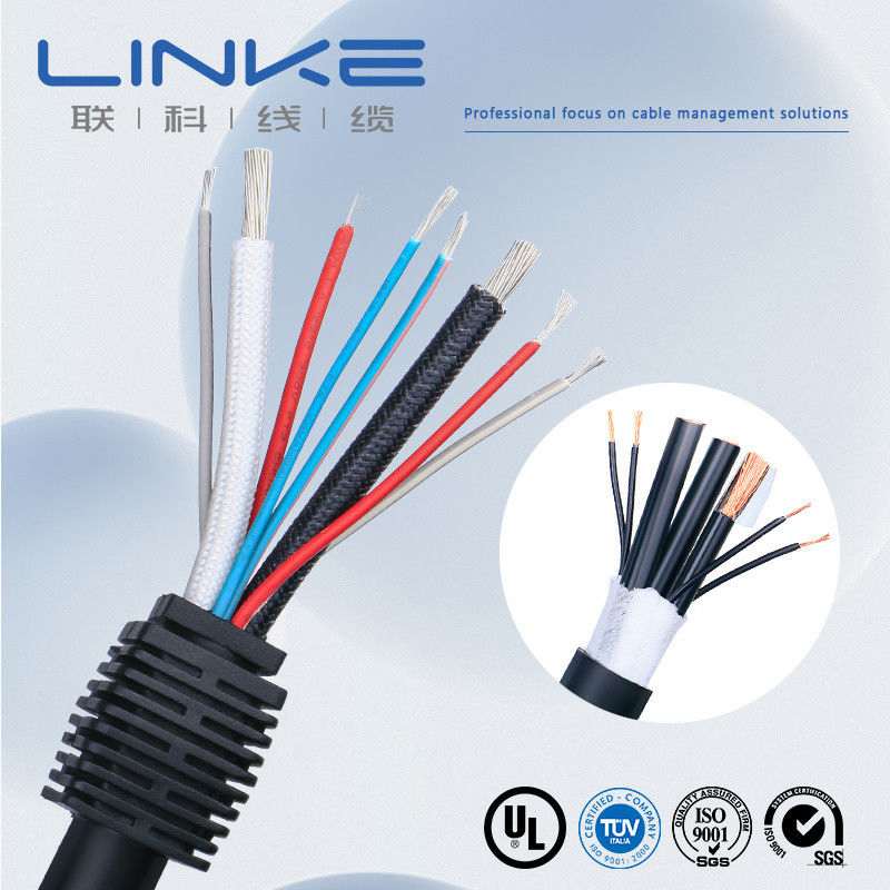 Kabel koaksial multi-mode Fiber PVC Jacket untuk Internet yang stabil dan Jaringan Kabel internet broadband Server Room Wiring