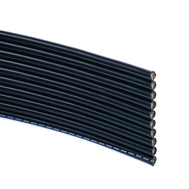 Medical Biocompatible Flat Ribbon Cable dengan Shielded Tined Copper dan PVC Jacket untuk Aplikasi Khusus