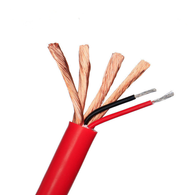 Tembaga Flame Retardant Fire Proof Resistance Fleksibel 4 Core Kabel Kontrol Listrik