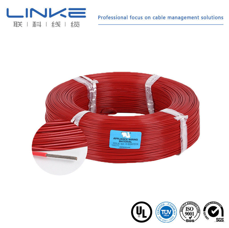 10-30AWG Tinta Tembaga Wire Core FEP Isolasi UL1330 Power Wire Kabel Listrik Suhu Tinggi
