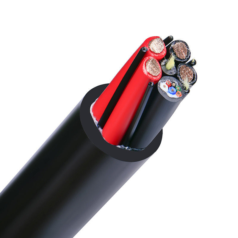 Kabel Kabel Listrik Terisolasi PVC yang Disesuaikan dengan Lapisan Waterproof dan Multiple Core