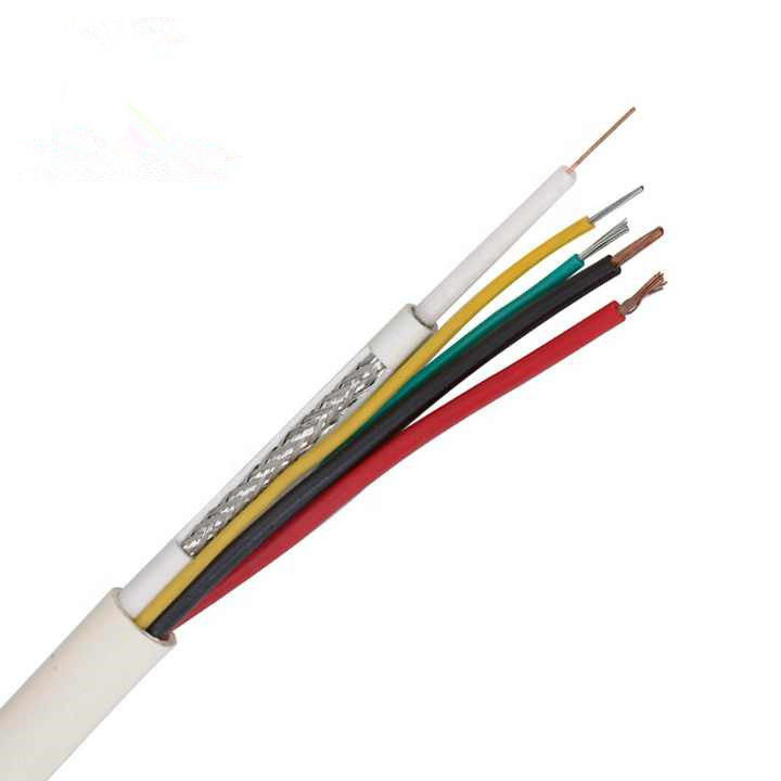 UL1007 30 AWG Black Power PVC Tembaga Konduktor Daya Listrik Koaksial Kabel Listrik