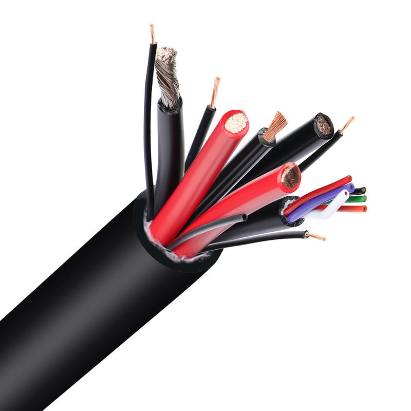 Tembaga Core Electric Rubber Mining Kabel 25mm2 untuk tanaman ikan bawah air