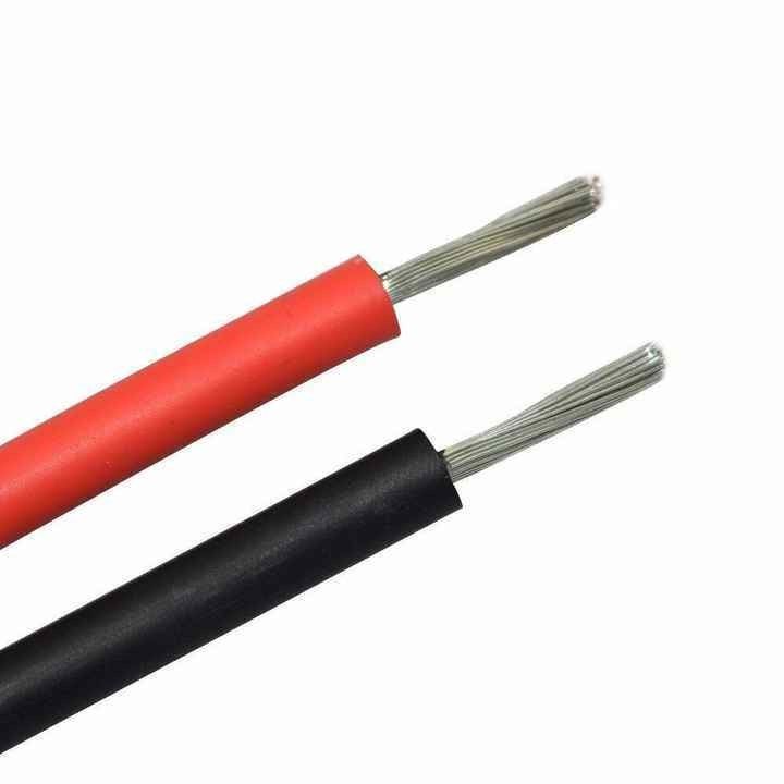 Peraturan Kabel PV 2.5mm Panel Surya DC Kabel Daya dengan Konduktor Tembaga Tined