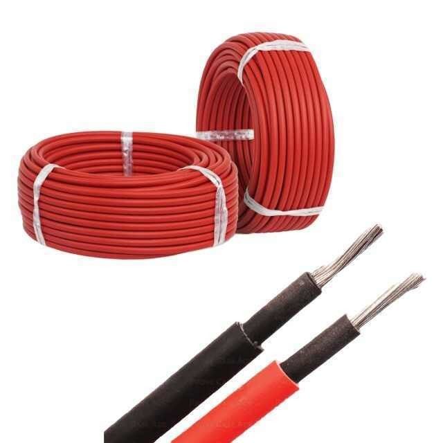 Peraturan Kabel PV 2.5mm Panel Surya DC Kabel Daya dengan Konduktor Tembaga Tined