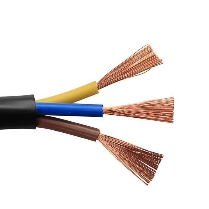 Kabel Listrik Fleksibel 0,5mm2 yang Dilapisi Karet PVC di Bawah Tanah untuk Kinerja yang Langsung