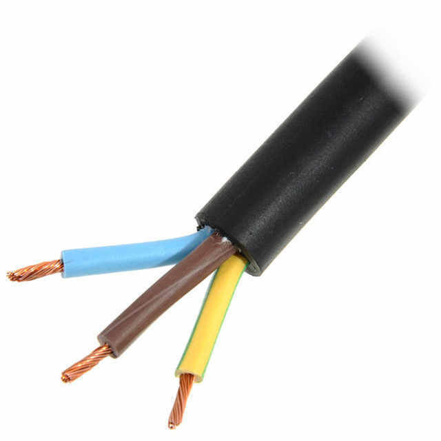 Kabel PVC Terisolasi 4 Inti 3*6+1*4 Fleksibel untuk Peralatan Listrik Rumah Tangga dan Industri