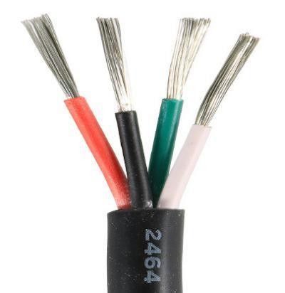 PVC Lapisan Kabel Komputer 300V UL2464 AWG20 Kabel Listrik Bahan Inti Kawat Kaleng