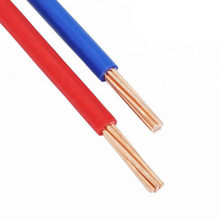 PVC Sheath tahan api 2.5mm Tembaga Konduktor kawat terisolasi untuk keamanan rumah tangga