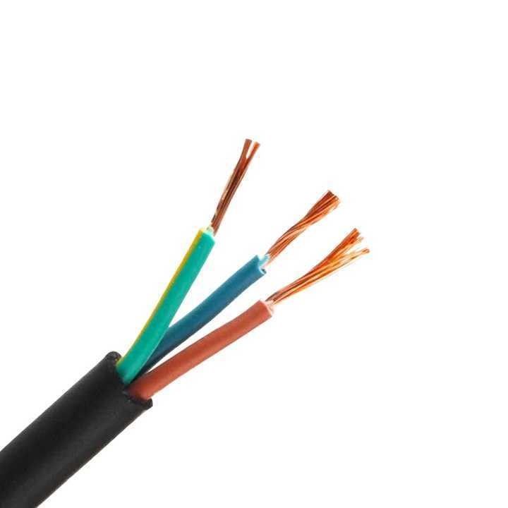 0.75mm2 Multi Core Braided Shield Copper Wire Control Cable untuk kontrol profesional di lingkungan industri