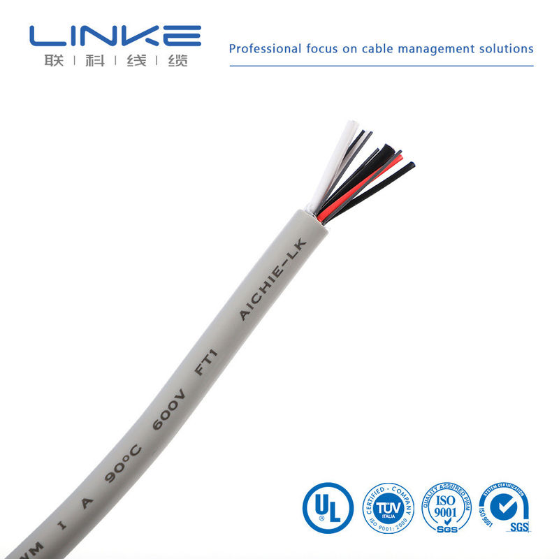 Kabel listrik UL 2587 Kawat tembaga FEP Isolasi tahan UV untuk peralatan komputer