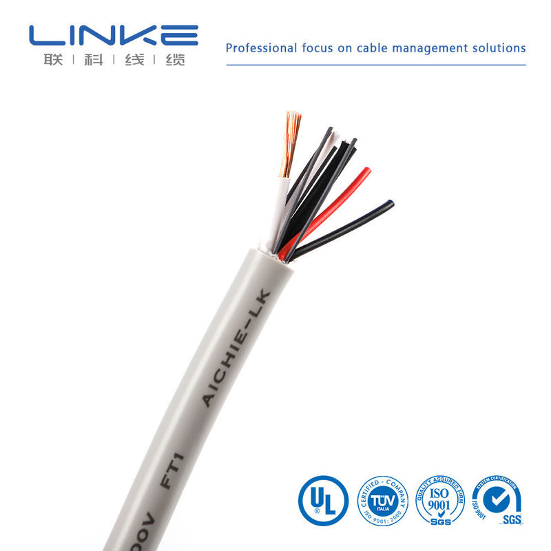 UL 2587 kabel motor listrik tegangan rendah dengan isolasi FEP dan jaket PVC PVC terisolasi kawat kaleng