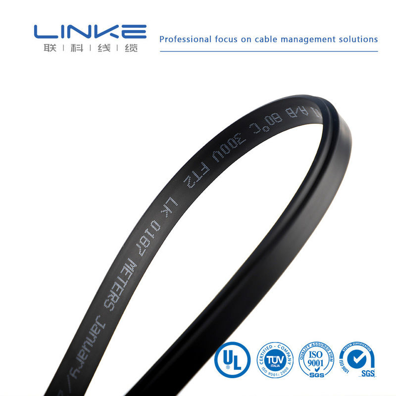 Kabel Datar Inti Tembaga Berlapis Timah Selubung PVC 300V untuk Aplikasi Otomotif dan Industri