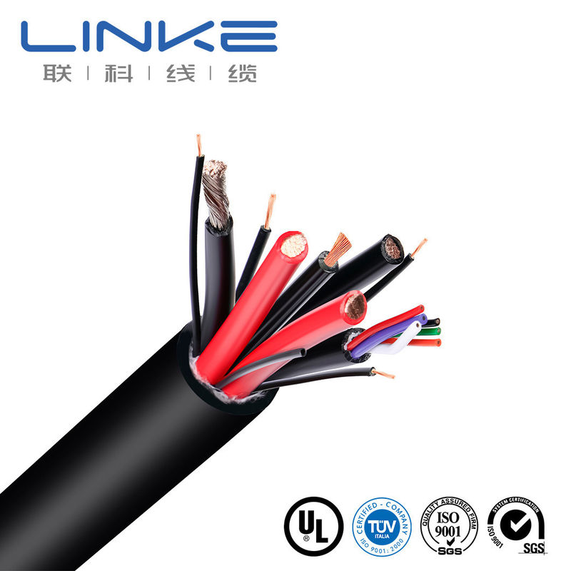 Kabel Rantai Tarik Tembaga Berlapis Multi-Inti yang Fleksibel Tinggi, Tahan Air, dan Dapat Disesuaikan