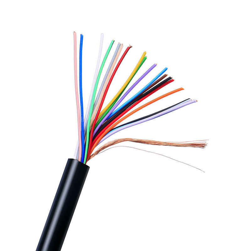 Trailer Kabel Tegangan Rendah Bulat 7 Inti untuk Sistem Elektronik Industri