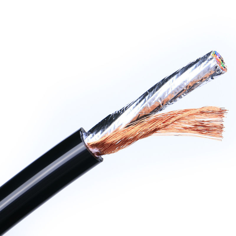 Stranded Conductor Outdoor Single 12 Core GYXTW Trailer Cable untuk Peralatan Pemadam Kebakaran Kabel Serat Optik Lapis baja