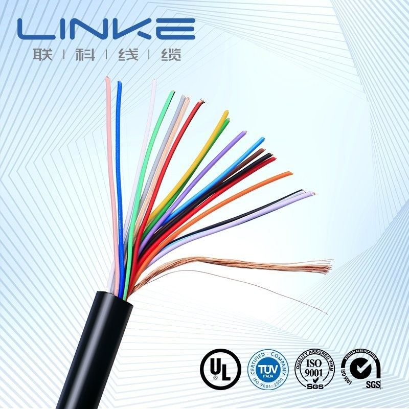 Stranded Conductor Outdoor Single 12 Core GYXTW Trailer Cable untuk Peralatan Pemadam Kebakaran Kabel Serat Optik Lapis baja