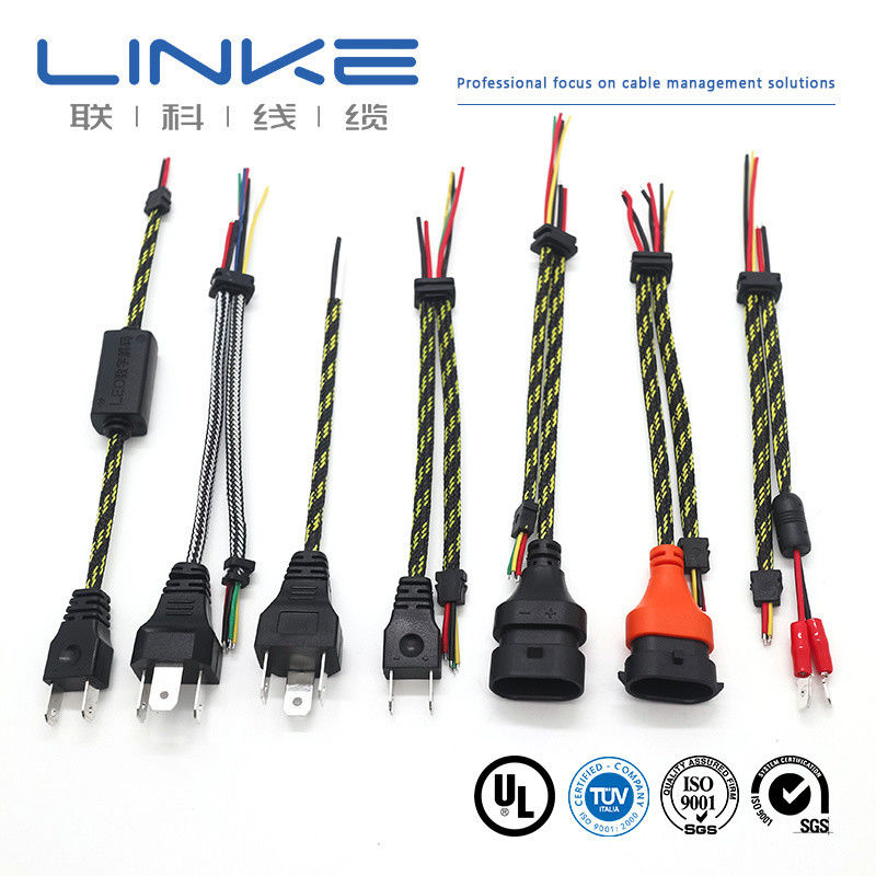 Conductor Tembaga Pipa PVC Fleksibel ODM Industrial Kabel Assemblies dan Wire Harness untuk Solusi Kabel Custom