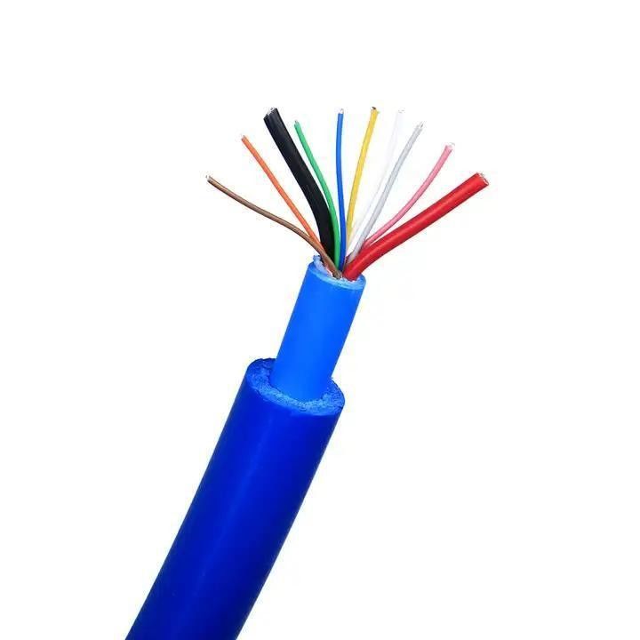 Kabel Terap Tembaga Berlapis TPE dengan Tegangan Terukur 300V untuk Aplikasi Bawah Air