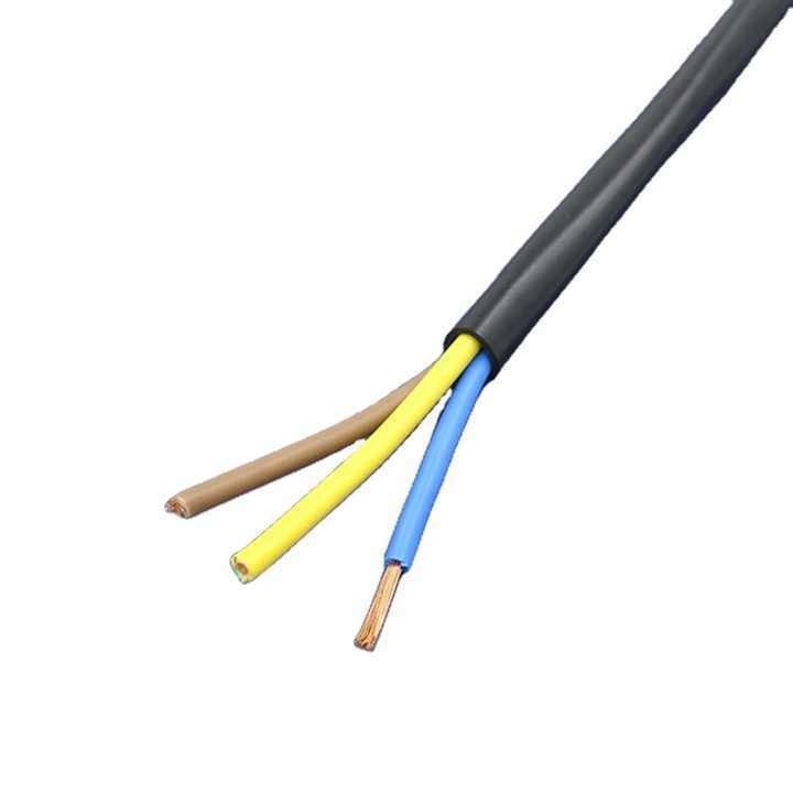 2 Inti Tembaga Kabel Listrik PVC Kabel Listrik 2.5mm Dengan Tegangan Rendah Dan Menengah