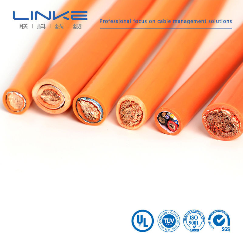 Lini penyimpanan energi tegangan tinggi Kabel XLPE terisolasi dengan kabel pengisi daya EV dari bahan PVC
