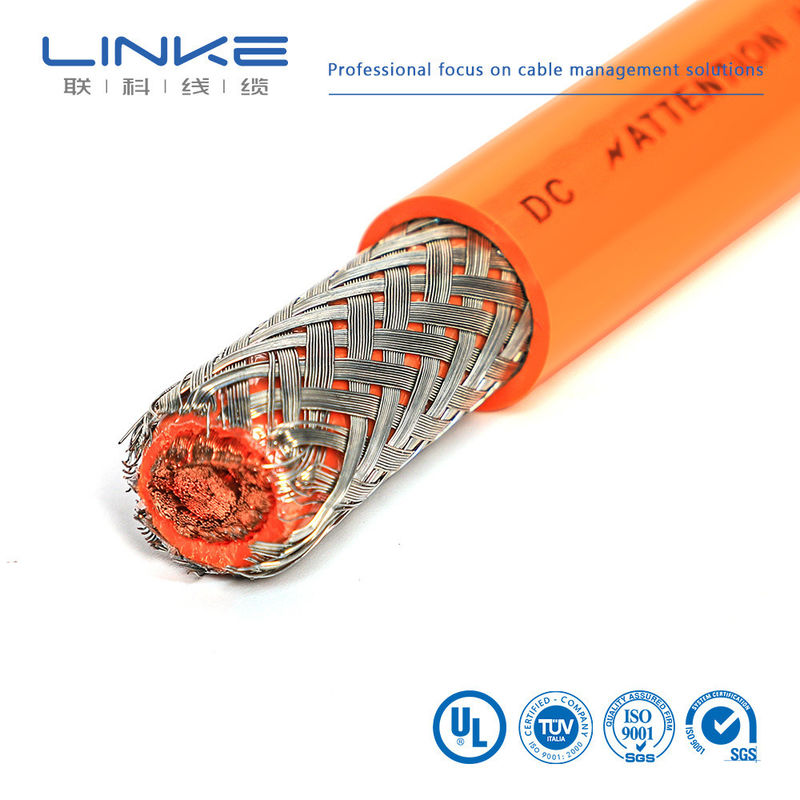 Lini penyimpanan energi tegangan tinggi Kabel XLPE terisolasi dengan kabel pengisi daya EV dari bahan PVC