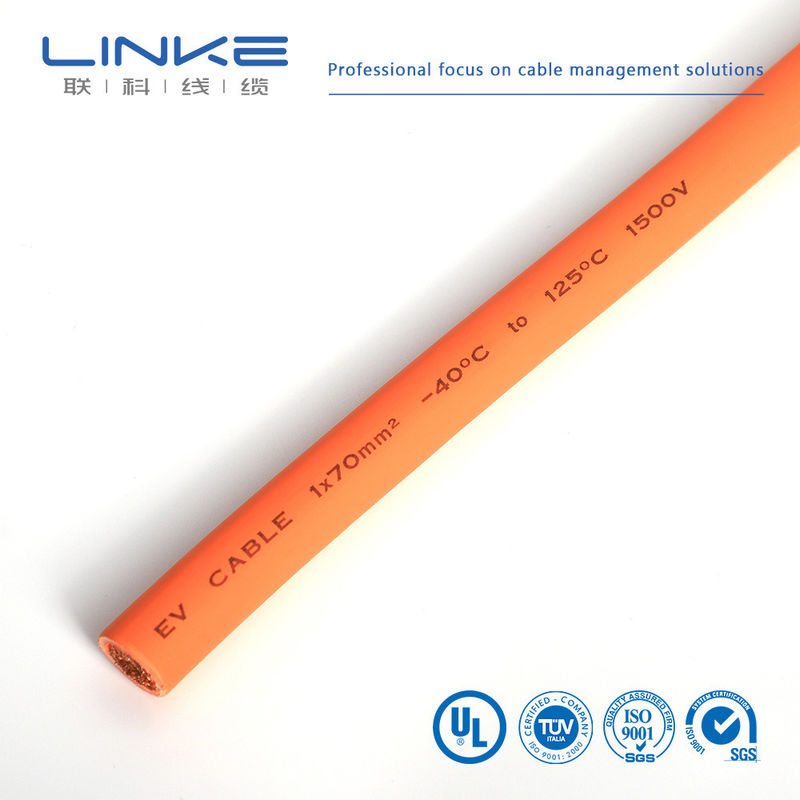 Lini penyimpanan energi tegangan tinggi Kabel XLPE terisolasi dengan kabel pengisi daya EV dari bahan PVC
