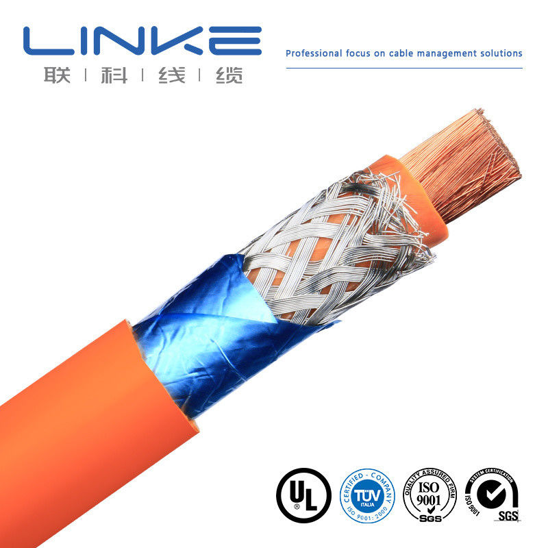 Kabel EV tembaga murni fleksibilitas tinggi, 10/16/25/35/50/70 mm persegi kabel baterai EV bertekanan tinggi inti tunggal